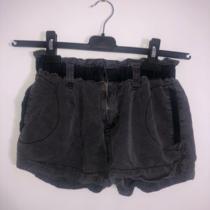 Grey AMERICAN EAGLE Ruched Short Shorts